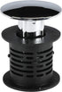 DANCO 2-in-1 Bathtub Hair Catcher Strainer and Stopper | Drain Protector Snake, Snare & Auger | Hair Drain Clog Prevention (10772),Bathtub - Chrome