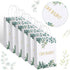 18 Pieces Large Baby Shower Party Gift Bags Watercolor Jungle Theme Paper Gift Bags Greenery Candy Bags for Baby Shower Bridal Wedding Christmas Supplies