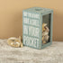 Primitives by Kathy 27813 House Decor Sea Shell Holder, 4.25 x 7.25 x 4.25-Inches, Piece of the Beach With Me