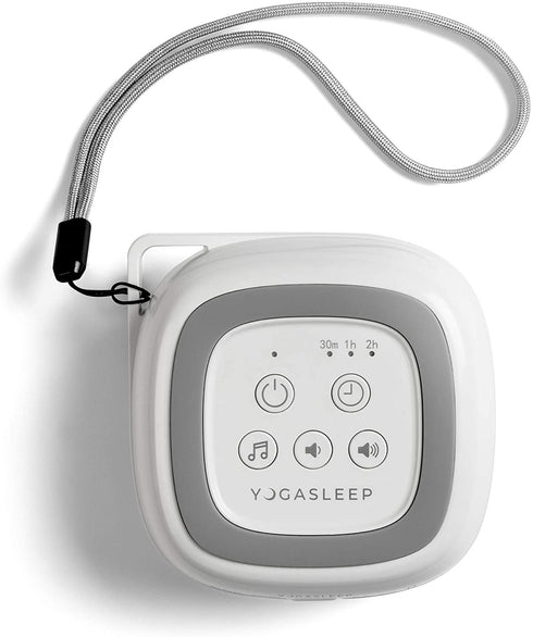 Yogasleep Travelcube Portable Sound Machine with Timer Sound Machine for Travel, Office Privacy, Sleep Therapy for Adults & Baby 101 Night Trial