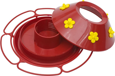 Perky-Pet 209B Our Best Glass Hummingbird Feeder, Red, 30 OZ