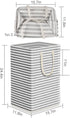2 Pack Large Laundry Hamper Covanm 75L Collapsible Laundry Basket with Carry Handles for Clothes, Toys