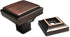 Southern Hills Oil Rubbed Bronze Cabinet Knobs - Pack of 5 - Square Kitchen Drawer Pulls - Venetian Bronze Cabinet Hardware - Dresser Knobs - Drawer Knobs - Cupboard Handles - SHKM002-ORB-5