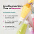 Wilton Assorted Size Disposable Decorating Piping Bags with Icing Bag Ties, 60-Piece