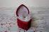Glass Bear in Love Heart Shaped Box for a Much Loved Mum Thank You Mum