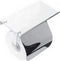 yeavs Toilet Paper Holder with Phone Shelf and Waterproof Cover, SUS304 Stainless Steel Tissue Roll Storage Rack (Polished Chrome)