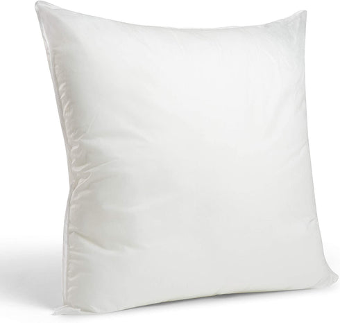 Foamily Throw Pillows Insert 26 x 26 Inches - Bed and Couch Decorative Pillow - Made in USA