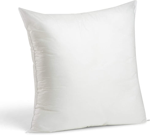 Foamily Throw Pillows Insert 24 x 24 Inches - Bed and Couch Decorative Pillow - Made in USA