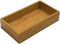 Bamboo Guest Towel Holder (9.75"x 5.50"x 2") Wooden Bathroom Napkin Tray Multipurpose Organizer & Accessory Drop Box - For Guest Bathroom, Dining Table, Kitchen Counter & Drawers