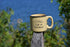 Cup Of Sunshine Cute Ceramic Campfire Coffee Mug - Campfire Gift Mug For Happy Camper - Outdoor Backpacking Mountain Camper Mugs Lovers - Cool Gifts for Friends, Moms, Christmas And Holiday Gift Cup