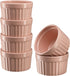 Kook 10 oz Porcelain Ramekins, Oven Safe, For Baking Pot Pies, Creme Brulee, Lava Cake, Soup, Set of 6,