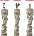 Royal Designs, Inc. CC-1-LB Beige Cord & Chain Cover 4' Linen Fabric Touch Fastener, Linen Beige