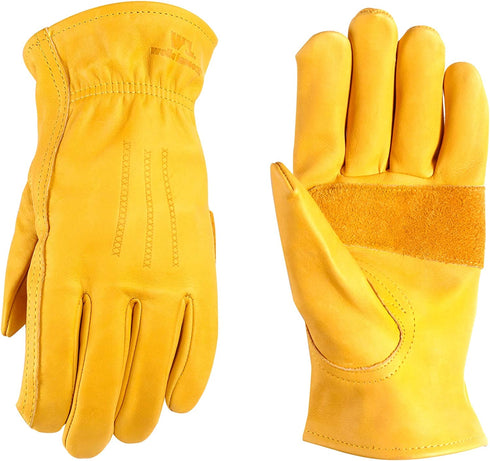 Wells Lamont Premium Leather Work Gloves, Large (1209L)