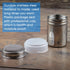 3 Pack Stainless Steel Powder Shaker, Coffee Cocoa Dredges with Fine-Mesh Lid, AIFUDA Power Can For Baking Cooking Home Restaurant with 16 Pcs Printing Molds Stencils