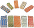 NATURALABEL 250 Assorted Flat Coin Wrappers, 50 Each of Quarters, Dollars, Dimes, Nickels, Pennies, Coin Striped Kraft Packing