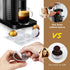 AIEVE Aluminum Foil Seals Kit for Nespresso Capsules VertuoLine with 80Pcs Aluminum Foil Seal Lid, Holder, Scoop, Brush, for Refilling Nespresso Vertuo Pods Reusable Vertuoline Pods (Pods Not Included