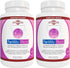 Daily Wellness Fertility Blend for Women - Fertility Supplements for Women, Conception Fertility Prenatal Vitamins, Trying to Conceive Progesterone Supplements, Cycle Support Conception Pills - 2 Pack