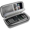 Case Compatible with Texas Instruments TI-36X Pro Engineering/Scientific Calculator, Hard Pencil case for Compass, Ruler, Rubber and Other Accessories (Light Grey)