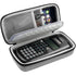 Case Compatible with Texas Instruments TI-36X Pro Engineering/Scientific Calculator, Hard Pencil case for Compass, Ruler, Rubber and Other Accessories (Light Grey)