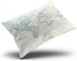 KEIBIKE Pillow Case Map of The World Personalized Rectangle Pillowcases Unique Decorative Throw Pillow Covers Cases 16x24 Inches