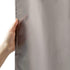 AooHome 72x96 inch Fabric Shower Curtain Liner, Waterproof Extra Long Bathroom Curtain for Hotel with Hooks, Weighted Hem, Chocolate
