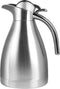 CABAX 34 oz Food-grade Stainless Steel Thermal Carafe/Double Walled Vacuum Insulated Coffee Pot with Press Button Top, 12+ Hrs Heat&Cold Retention for Coffee,Tea,Beverage etc (1.0L)
