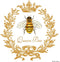Alice's Cottage Queen Bee Flour Sack Towels Set of 2 Cotton