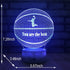 FlyonSea Basketball Beside 7 Colors Change + Remote Control with Timer Night Light Optical Illusion Lamp As a Gift Ideas for Boys or Kids