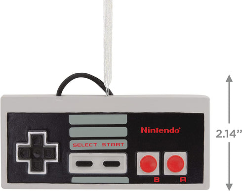 Hallmark Nintendo Entertainment System NES Video Game Controller Christmas Ornament