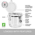 Oggi Clear Canister Food Storage Container Set, 4-Piece