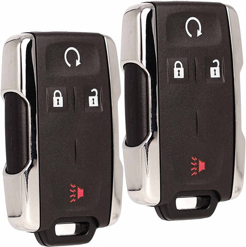 Key Fob Replacement Compatible for Chevy Silverado GMC Sierra 1500 2500 HD 3500 HD 2014 2015 2016 2017 2018 2019 2020 Chevrolet Colorado GMC Canyon 2015-2021 Car Keyless Entry Remote Start Control