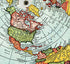 Flat Earth Map - Gleason's New Standard Map Of The World - Medium 18" x 24" Poster Includes FREE eBook and Flat Earth Bumper Sticker