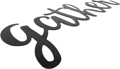 Xanter Gather Metal Wall Decor (Large, Black)