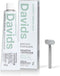 Davids Nano Hydroxyapatite Natural Toothpaste, Sensitive, Whitening, Enamel Health, Fluoride Free, SLS Free, Peppermint, 5.25 oz Metal Tube, Tube Roller Included