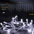 AmyHomie Christmas Lights 400 LED Icicle Lights, 8 Modes White Icicle Lights Outdoor with 75 Drop, Indoor Curtain Fairy Halloween Lights for Wedding Party Holiday Christmas Decorations