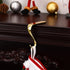 Yuokwer Christmas Stocking Holders for Mantel Set of 4- Stocking Hooks Hanger for Fireplace Christmas Hooks Safety Hang Grip Stockings Clip for Christmas Party Decoration (Gold, Pack of 4)