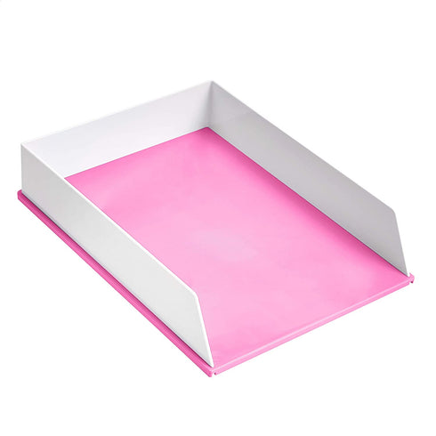 Amazon Basics Desk Organization Set - Pink and White