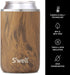 S'well Stainless Steel Chiller Triple-Layered Vacuum-Insulated Keeps Drinks Cool and Hot for Longer-Dishwasher-Safe BPA-Free for Travel, 12oz Cans and Bottles, Teakwood