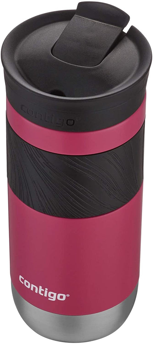 Contigo Snapseal Insulated Travel Mug, 16 oz, Dragon Fruit