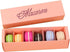 A-parts Macaron Box, Chocolate Container, Cookie Holder, Hold 6 Macarons 10 Packs Gift Boxes without Macaron?Pink?