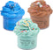 WUHUANIU Slime Kit with 3 Pack Butter Slimes,Candy Slime,Latte Slime and Blue Stitch Slime,Scented Slime Kit for Girls and Boys ,Super Soft and Non Sticky DIY Surprise Slime