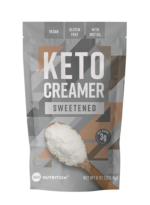 360 Nutrition Keto Creamer with MCT Oil (Sweetened Stevia Leaf)