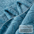 Inhand Fleece Throw Blankets, Super Soft Flannel Cozy Blankets for Adults, Washable Lightweight Fuzzy Blanket for Couch Sofa Bed Office, Throw Size Warm Plush Blankets for All Season (50"—60", Blue)