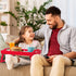 Breakfast Tray Folding Legs with Handles Kids Bed Tray Table for Sofa Eating,Drawing,Platters Bamboo Serving Lap Desk Snack Tray