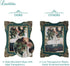 Laetitia Vintage Picture Frame 5x7 Inch/ 8x10 Inch, Elegant Antique Photo Frames with Glass Front, Photo Display, Tabletop Wall Hanging, Gift Ideas, Christmas Gift Idea, Golden pattern (Green, 5 x 7 Inch)