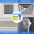 4 Pieces Window Venetian Blind Cleaner Tools 2 Pieces Window Blind Duster Brush and 2 Pieces 7 Finger Duster Brush for Window Air Conditioner Duster Dirt Cleaner (Green, Blue)