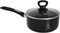 Mirro A79721 Get A Grip Aluminum Nonstick Sauce Pan with Glass Lid Cover Cookware, 1-Quart, Black -