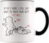 YouNique Designs 3 Year Anniversary Mug for Him and Her, 11 Ounces, 3rd Wedding Anniversary Coffee Mug for Husband and Wife, 3rd Year Dating Anniversary Cup for Boyfriend and Girlfriend (Black Handle)