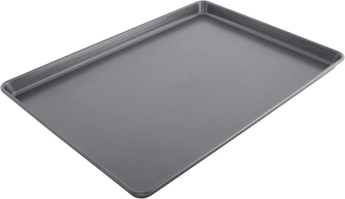 Chicago Metallic Non-Stick Extra Large Cookie Baking Sheet, 15"-by-21, Metallic Gray