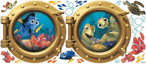 Roommates Rmk2060Gm Finding Nemo Peel And Stick Giant Wall Decals
